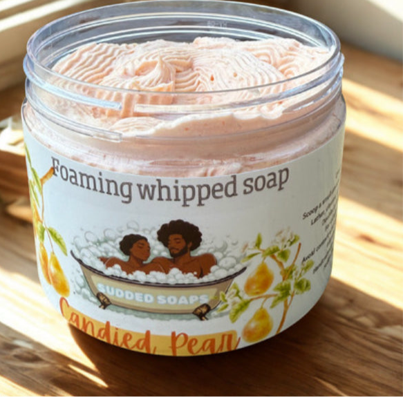 Candied Pear Whipped Soap