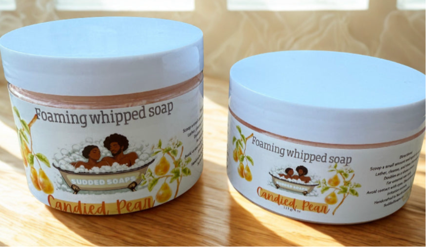 Candied Pear Whipped Soap