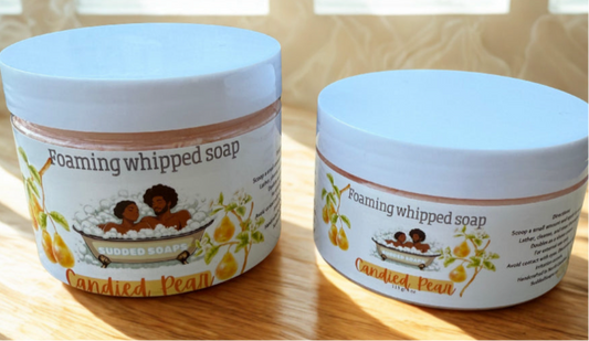 Candied Pear Whipped Soap