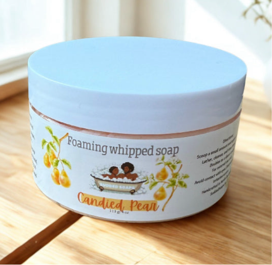 Candied Pear Whipped Soap