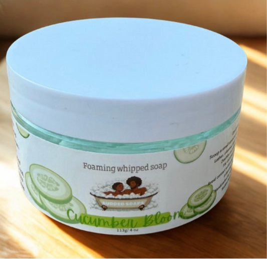 Cucumber Bloom Whipped Soap